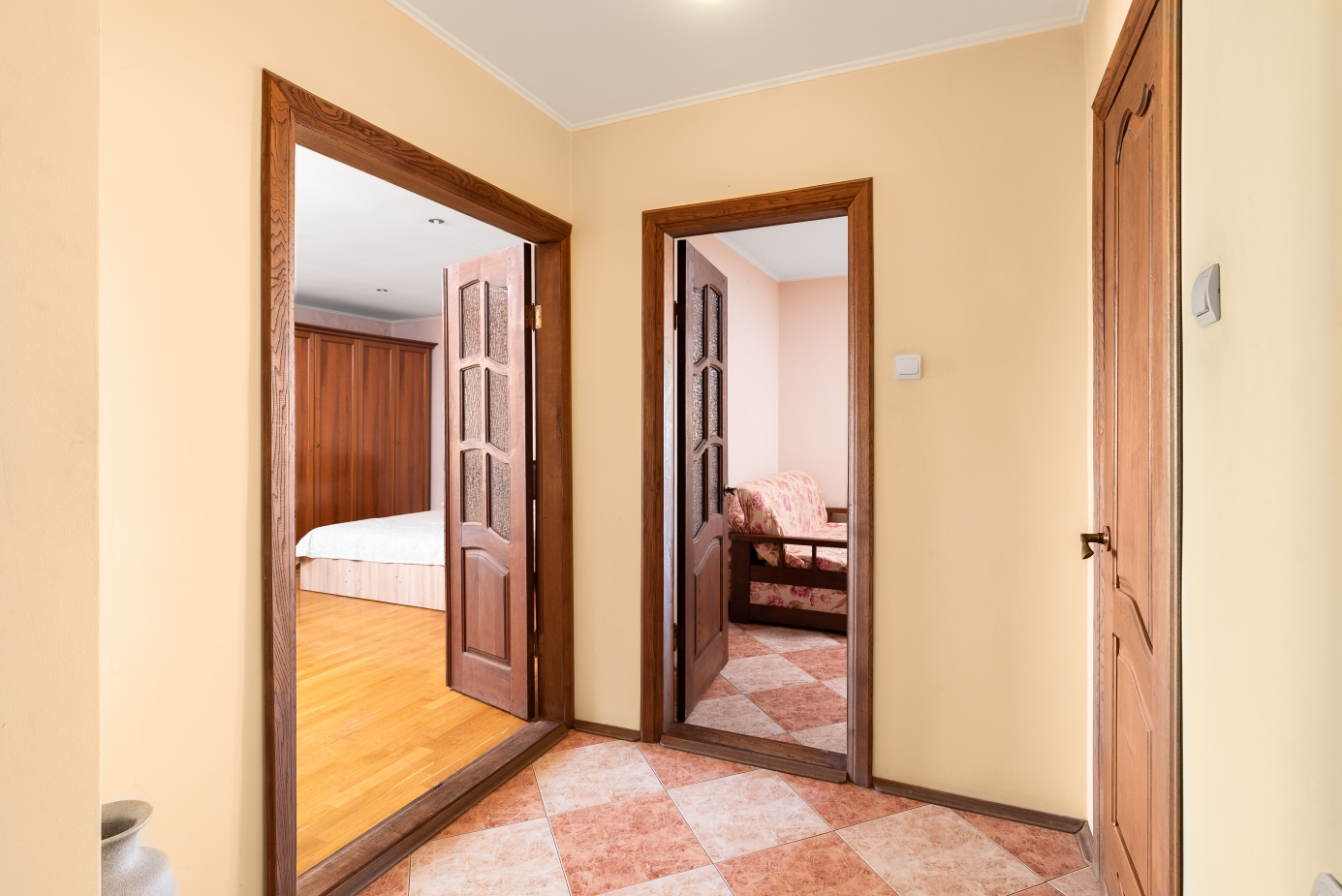 1-к. квартира, 46 м², 2 кровати