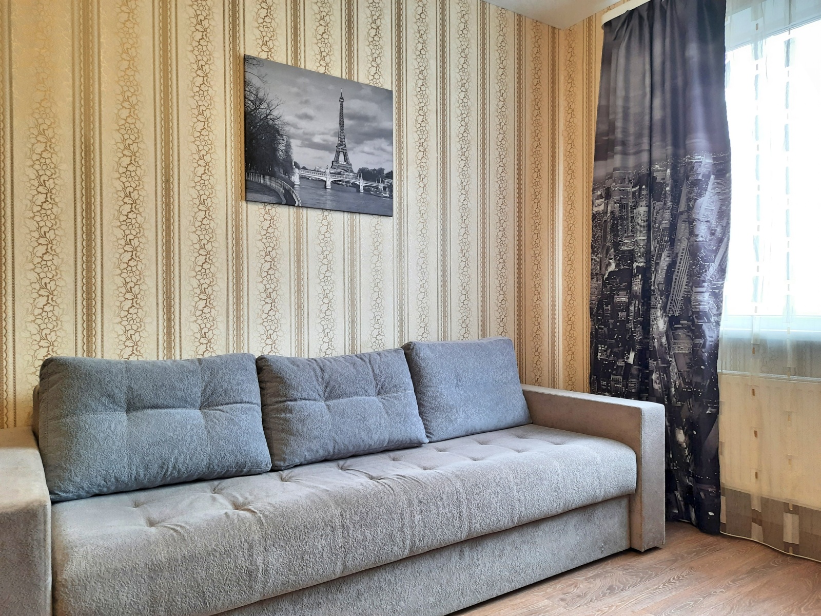 1-к. квартира, 41 м², 2 кровати