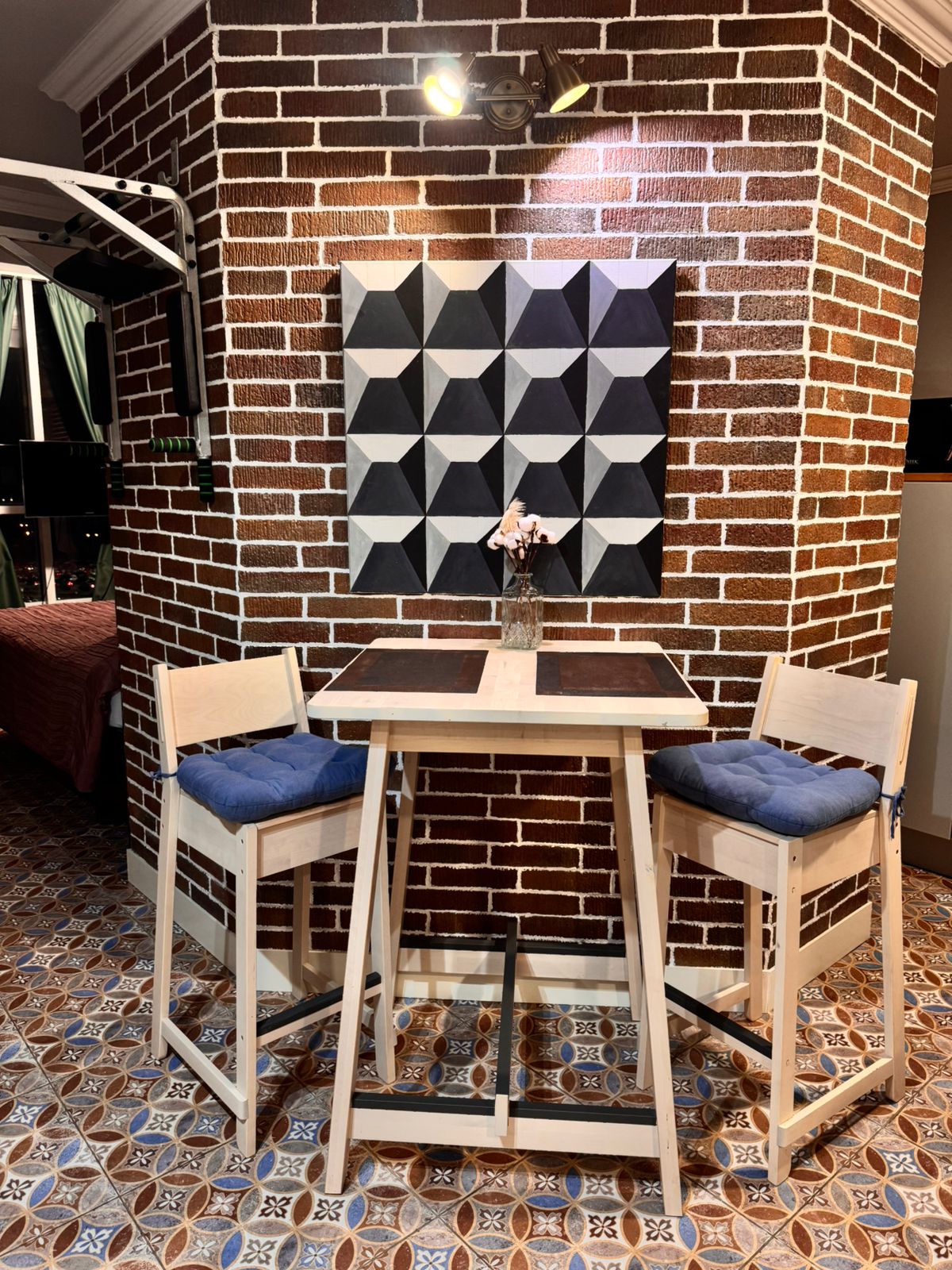 Уютная квартира с хорошим видом и тихими соседями!