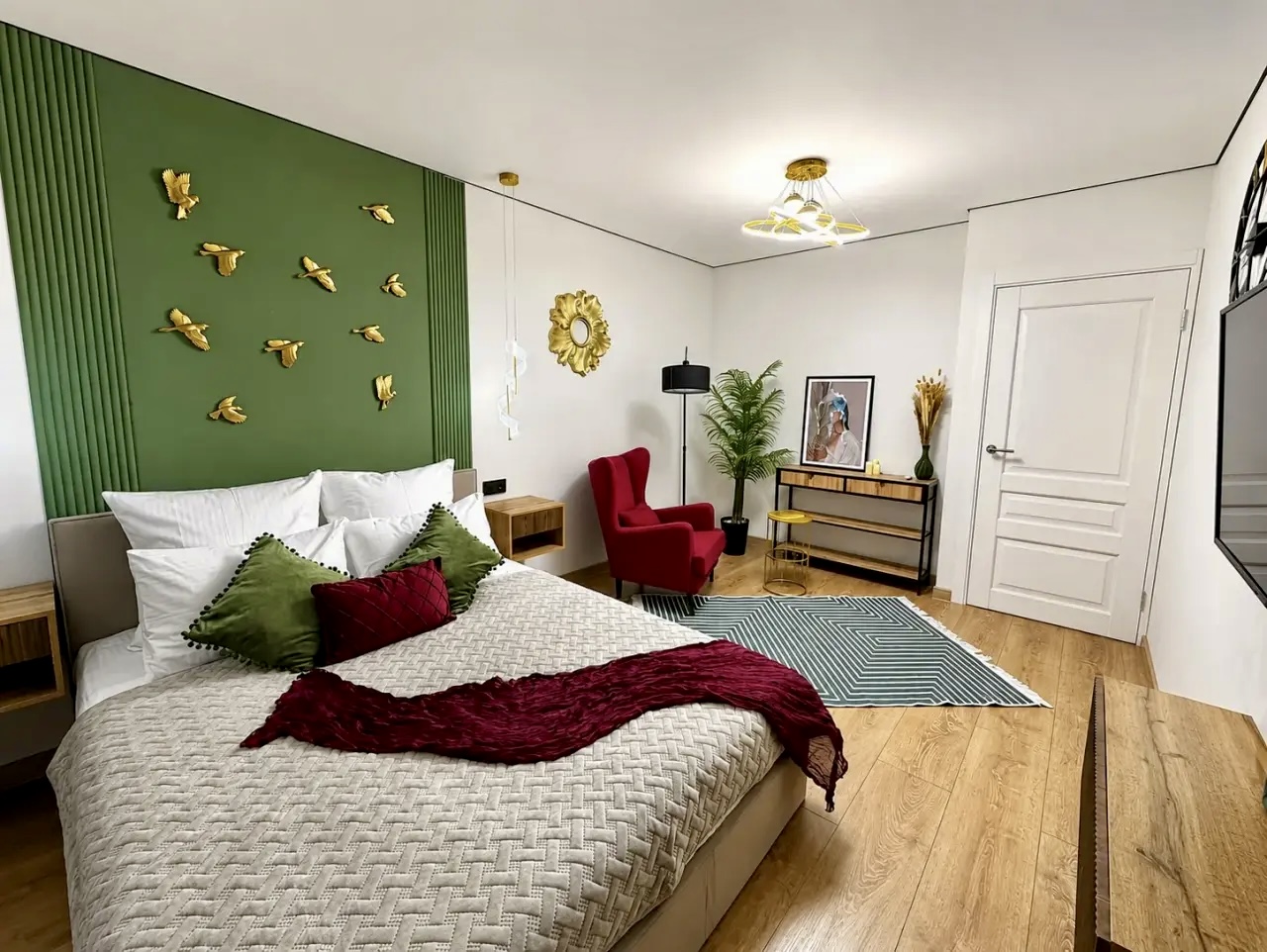 Квартира 1-к. 42 м². «Изумрудная»