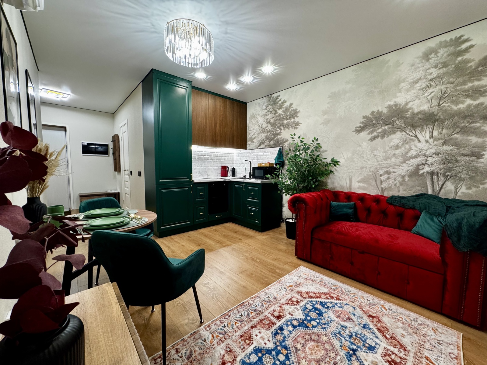 Квартира 1-к. 42 м². «Изумрудная»