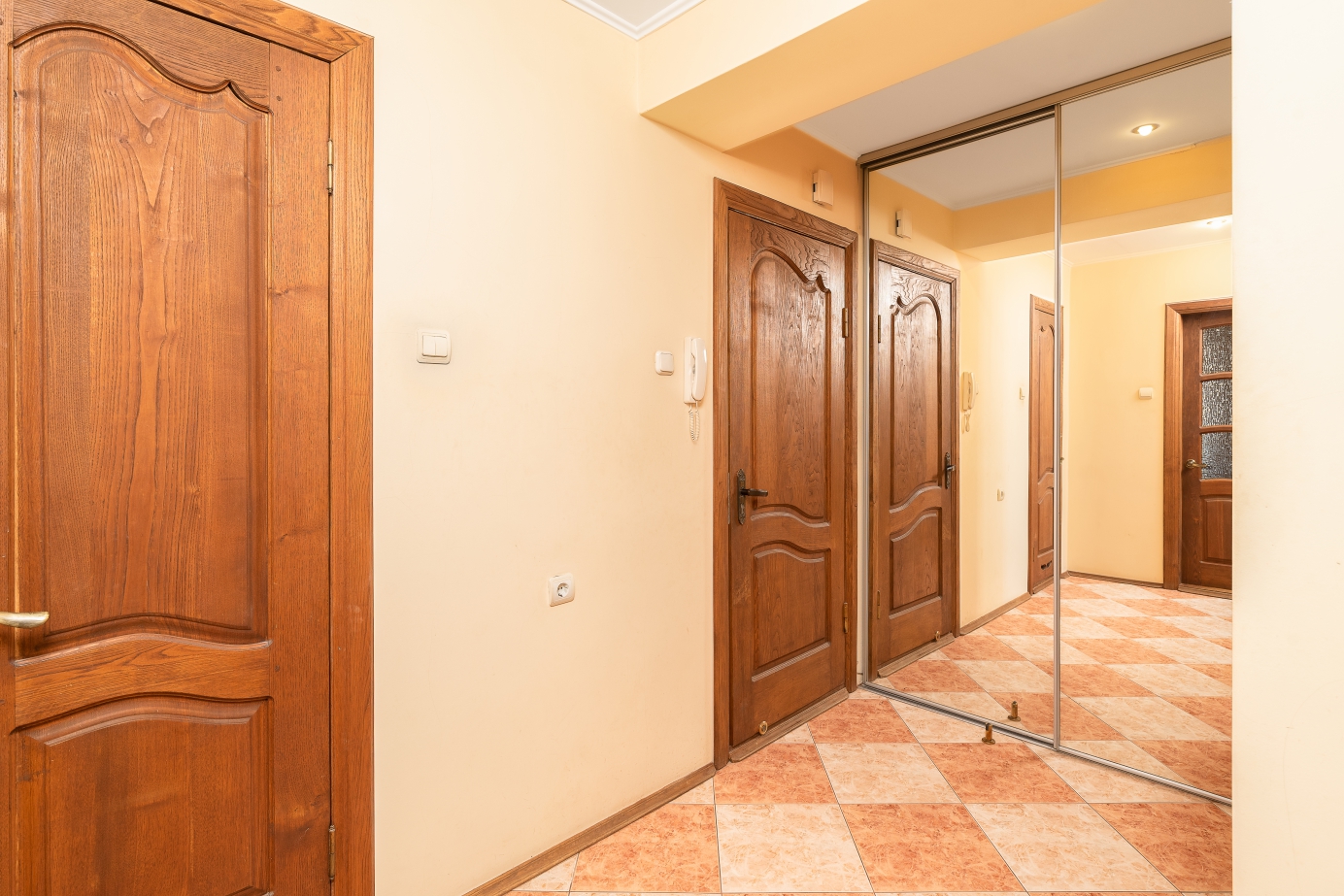1-к. квартира, 46 м², 2 кровати