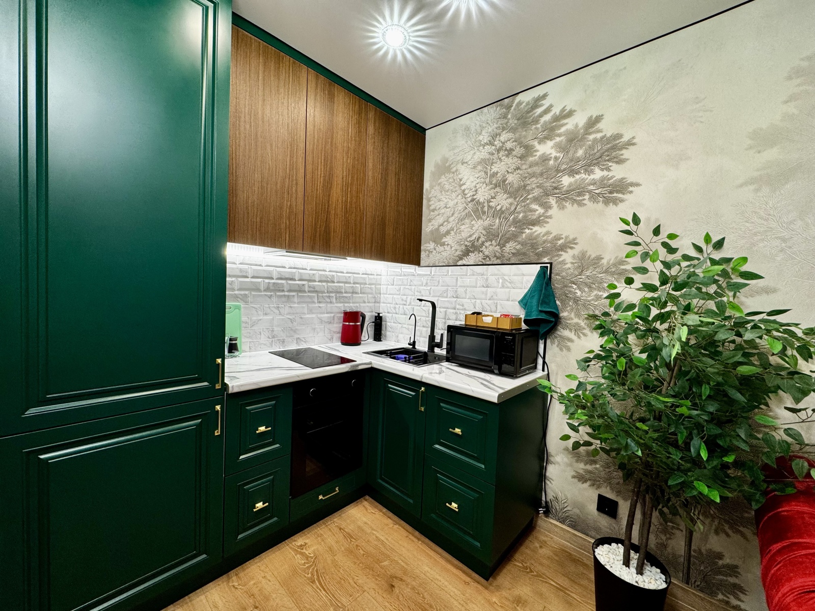 Квартира 1-к. 42 м². «Изумрудная»