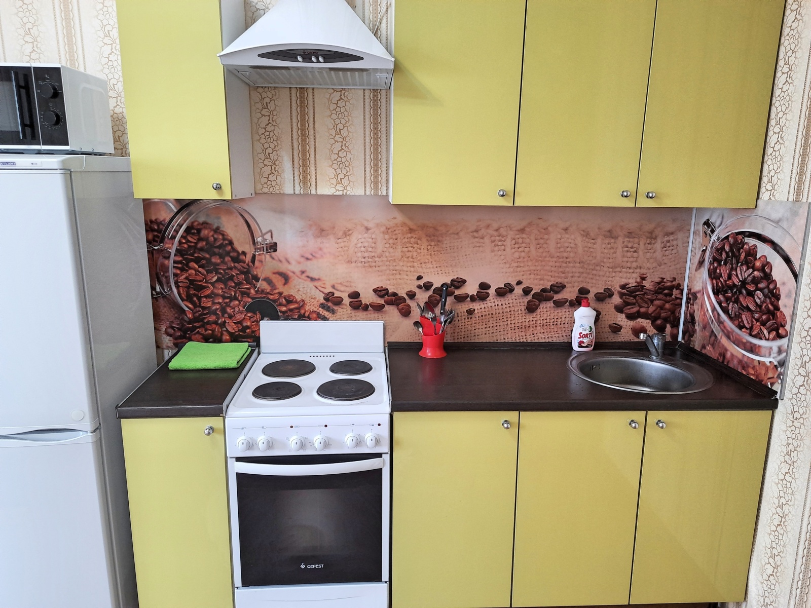 1-к. квартира, 41 м², 2 кровати