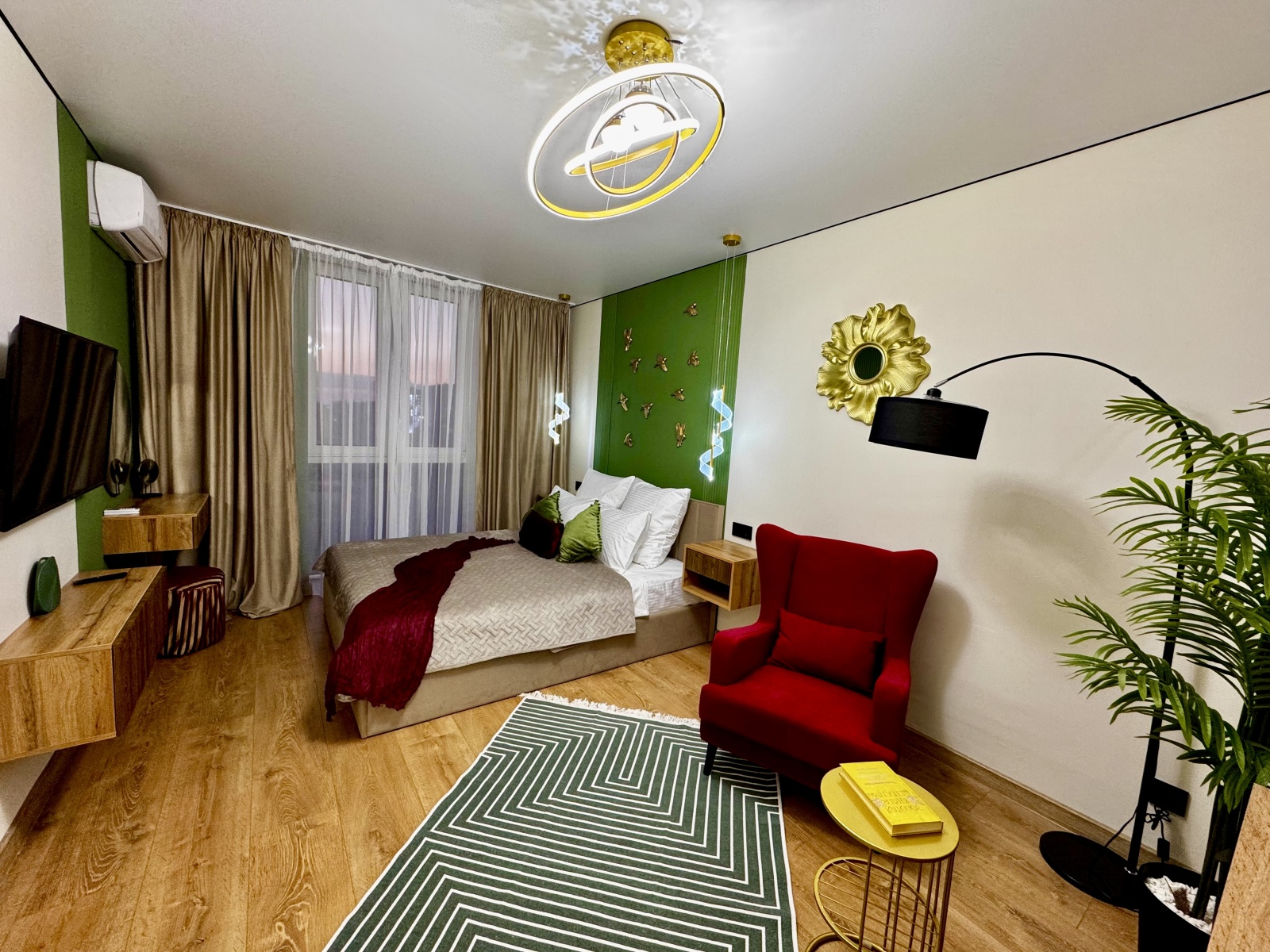 Квартира 1-к. 42 м². «Изумрудная»