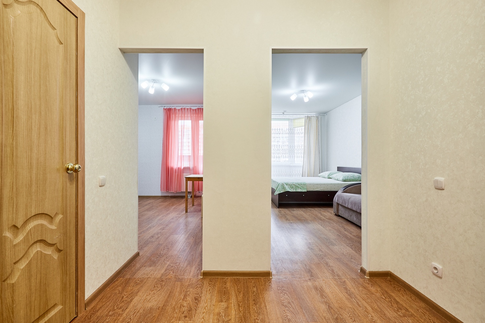 1-к. квартира, 46 м², 2 кровати