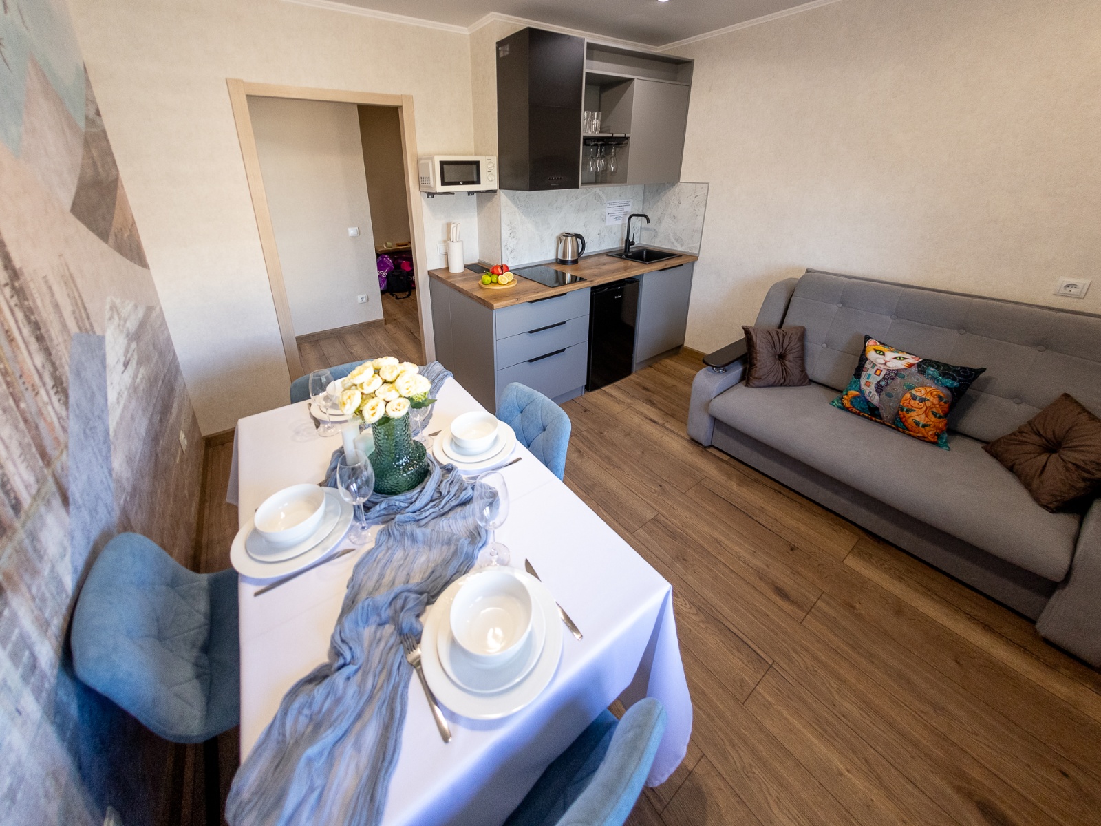 Откройте для себя комфорт: 2-комнатная квартира мечты рядом с Парком Краснодар (Галицкого) и видом на "Облака"!