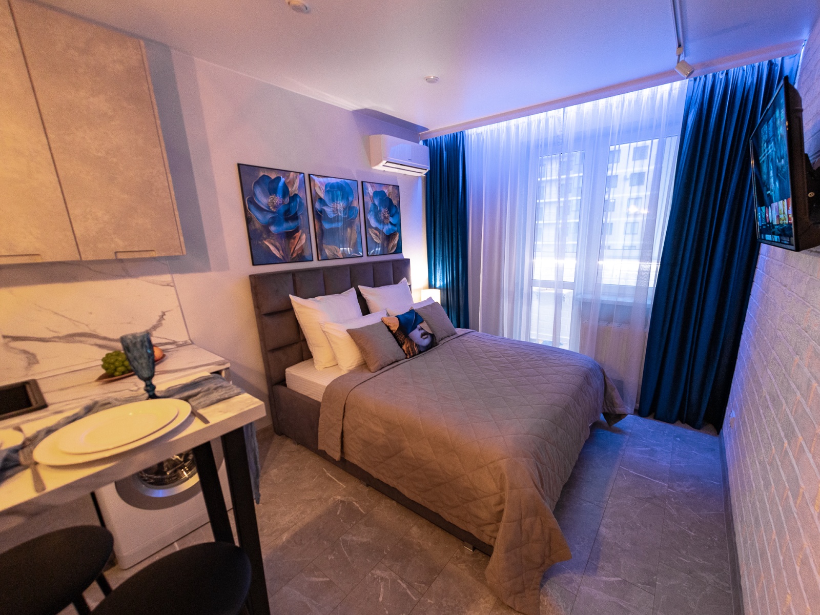 Уютная студия в Краснодаре - Идеальное место для отдыха и романтики! 