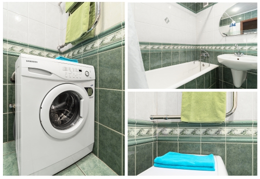 1-к. квартира, 46 м², 2 кровати