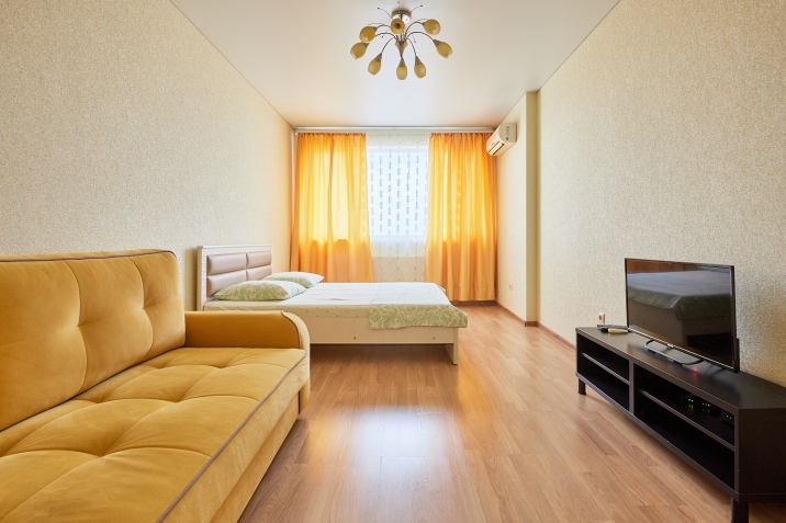 1-к. квартира, 47 м², 2 кровати