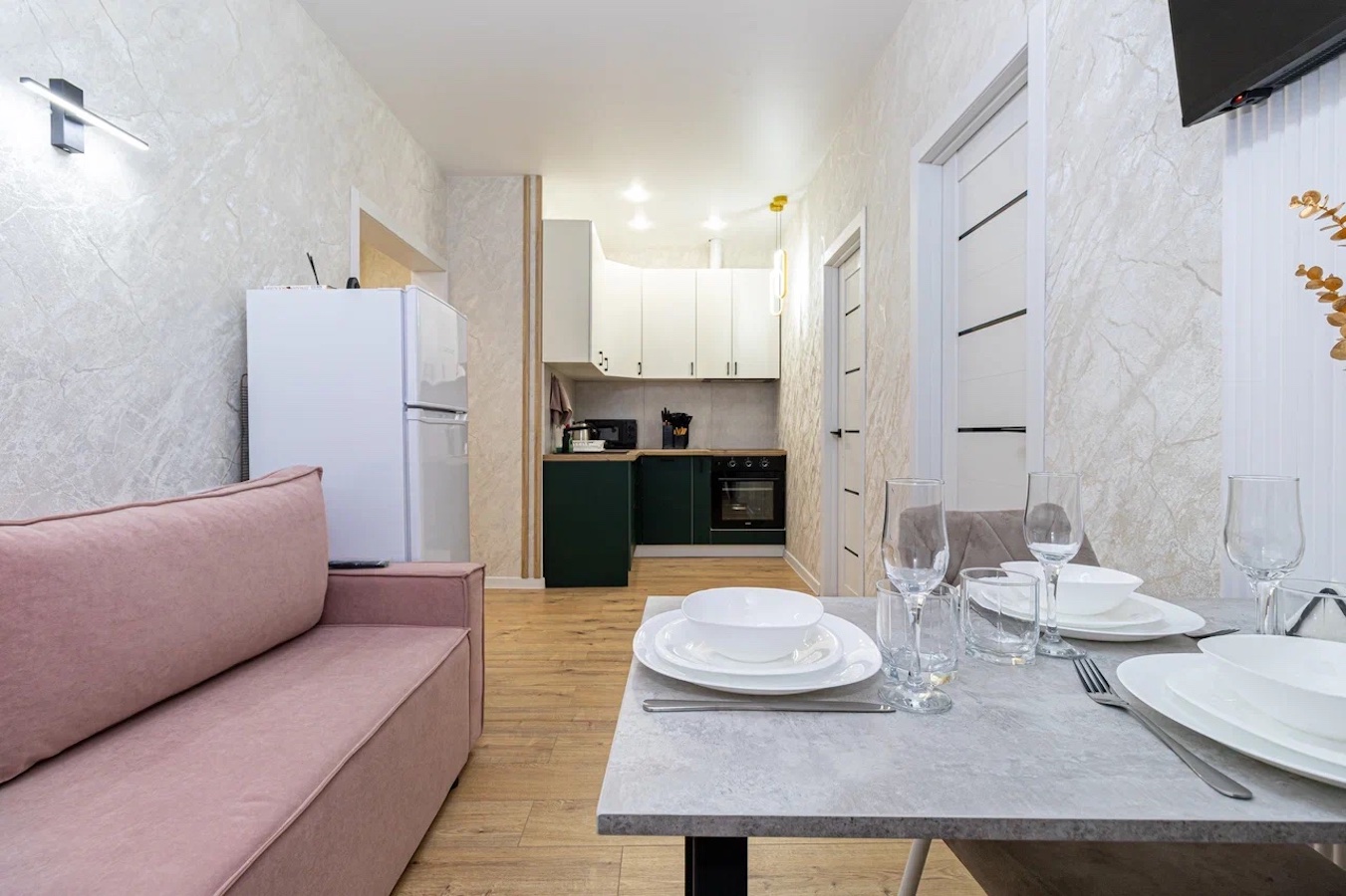 Элегантная 2-ком в ЖК Свобода