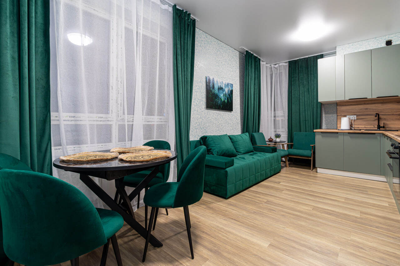 Уютная квартира в новом жк Догма Парк 