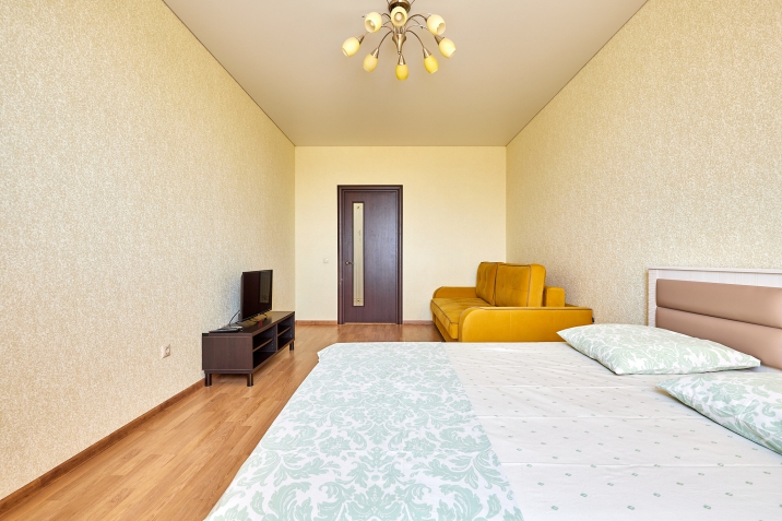 1-к. квартира, 47 м², 2 кровати