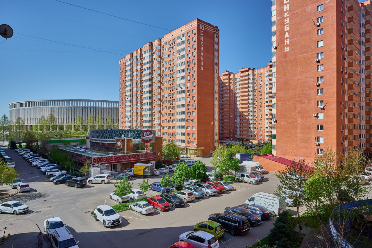 Апартаменты с видом на стадион Крснодар